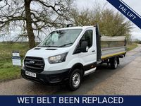 Used Ford Transit S 130 HP (95 kW) 2022 White Cabriolet