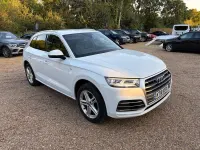 Used Audi Q5 S-Line 190 HP (139 kW) 2018 White SUV