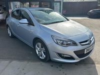 Used Vauxhall Astra SRi 140 HP (102 kW) 2015 Silver Hatchback
