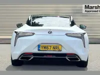 Used Lexus LC 500 Sport Line 353 HP (259 kW) 2018 White Coupe