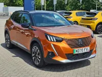 Used Peugeot 2008 Premium 100 kW (136 HP) 2021 Orange SUV