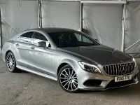 Used Mercedes CLS350 AMG line 258 HP (189 kW) 2015 Silver Coupe