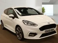 Used Ford Fiesta ST-Line X 125 HP (91 kW) 2020 White Hatchback