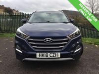 Used Hyundai Tucson SE 132 HP (97 kW) 2018 Blue SUV