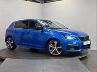 Usado Peugeot 308 Premium 130 HP (95 kW) 2021 Azul Citadino