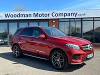 Used Mercedes GLE250 AMG line 2017 Red SUV