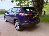 Used Nissan Qashqai Acenta 2014 Blue SUV