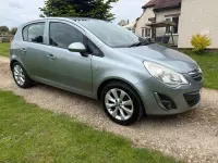 Used Vauxhall Corsa Active 95 HP (69 kW) 2012 Silver Hatchback