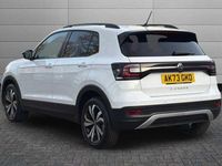 Used VW T-Cross Black Edition 110 HP (80 kW) 2023 White SUV