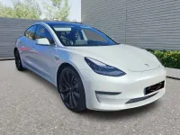Used Tesla Model 3 Performance 330 kW (449 HP) 2020 White Sedan