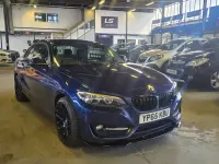 Used BMW 218 Sport Line 2015 Blue Coupe