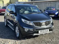 Used Kia Sportage 115 HP (84 kW) 2013 Black SUV