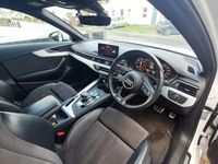Used Audi A4 S-Line 190 HP (139 kW) 2017 White Estate
