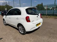 Used Nissan Micra Acenta 2015 White Hatchback