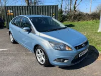 Used Ford Focus Zetec 99 HP (72 kW) 2009 Blue Hatchback