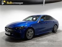 Used Mercedes C200 AMG line 204 HP (150 kW) 2025 Blue Sedan