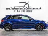 Begagnad Audi S3 Sportback Black Edition 2018 Blå Halvkombi