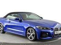 Used BMW 430 Cabriolet M Sport 245 HP (180 kW) 2022 Blue Cabriolet