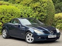 Used Mercedes SLK200 2007 Blue Cabriolet