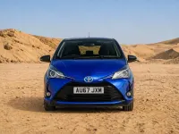 Used Toyota Yaris Hybrid Design 2017 Blue Hatchback