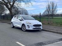 Used Ford Fiesta Titanium 2021 White Hatchback