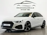Used Audi A4 Black Edition 150 HP (110 kW) 2021 White Sedan