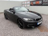 Used BMW 225 M Sport 224 HP (164 kW) 2017 Black Cabriolet