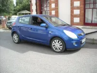 Used Hyundai i20 Style 99 HP (72 kW) 2009 Blue Hatchback