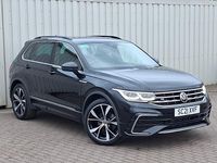 Used VW Tiguan R-line 150 HP (110 kW) 2021 Black SUV