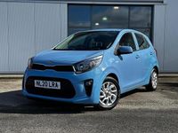 Used Kia Picanto 84 HP (61 kW) 2020 Blue Hatchback