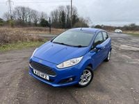 Used Ford Fiesta Zetec 2013 Blue Hatchback