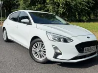 Used Ford Focus Titanium 2019 White Hatchback