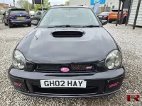 Used Subaru Impreza 299 HP (219 kW) 2002 Blue/black Sedan