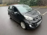 Used Kia Picanto 84 HP (61 kW) 2012 Black Hatchback