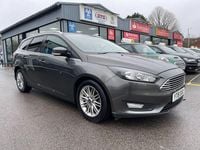 Used Ford Focus Zetec 120 HP (88 kW) 2018 Grey Estate