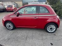 Used Fiat 500 Lounge 2014 Red Cabriolet