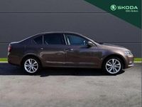 Used Skoda Octavia SE L 150 HP (110 kW) 2018 Maple brown metallic Hatchback