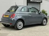 Used Fiat 500 Lounge 69 HP (50 kW) 2018 Grey Hatchback