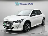 Used Peugeot e-208 Premium 100 kW (136 HP) 2022 White Hatchback