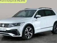 Used VW Tiguan R-line 150 HP (110 kW) 2023 White SUV