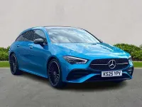 Used Mercedes CLA220 AMG Line Premium Plus 2025 Blue Estate