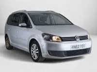 Used VW Touran SE 105 HP (77 kW) 2012 Silver MPV