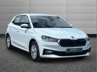 Used Skoda Fabia SE 94 HP (69 kW) 2025 Moon white metallic Hatchback