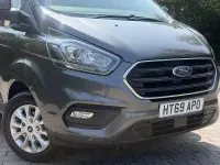 Used Ford Transit Custom Limited 130 HP (95 kW) 2019 Grey Van