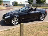 Used Mercedes SLK200 184 HP (135 kW) 2009 Black Cabriolet