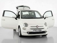 Used Fiat 500 Lounge 69 HP (50 kW) 2016 White Hatchback