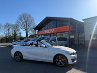Used BMW 218 Sport Line 2017 White Cabriolet