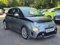 Used Abarth 500 2018 Grey/blue Hatchback
