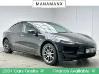 Used Tesla Model 3 Standard Range Plus 239 kW (325 HP) 2019 Black Sedan