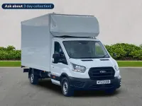 Used Ford Transit 130 HP (95 kW) 2023 White Cabriolet